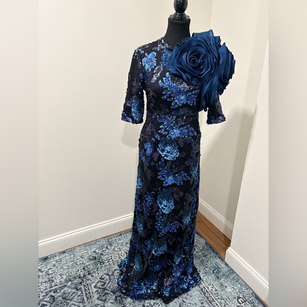 Sarelli NY hand beaded gown